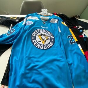Reebok Pittsburgh Penguins Teal Jersey